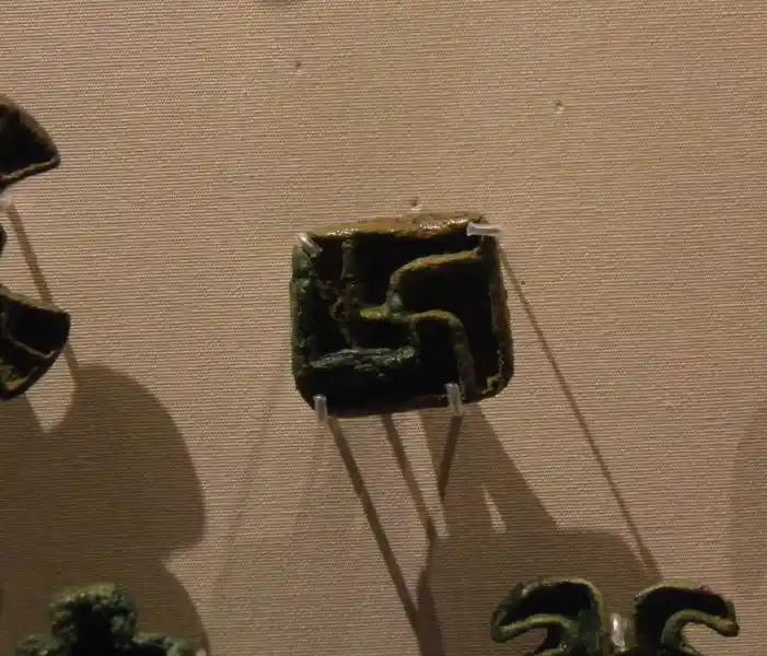 Swastika copper seal